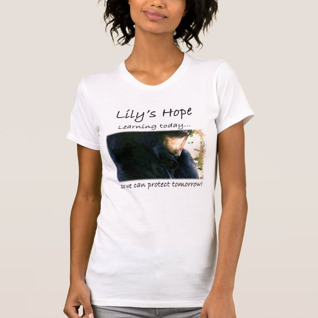 T-shirt L'espoir du lis pour le demain (Devant)