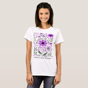 T-shirt L'espoir d'un cancer pancréatique fleurit