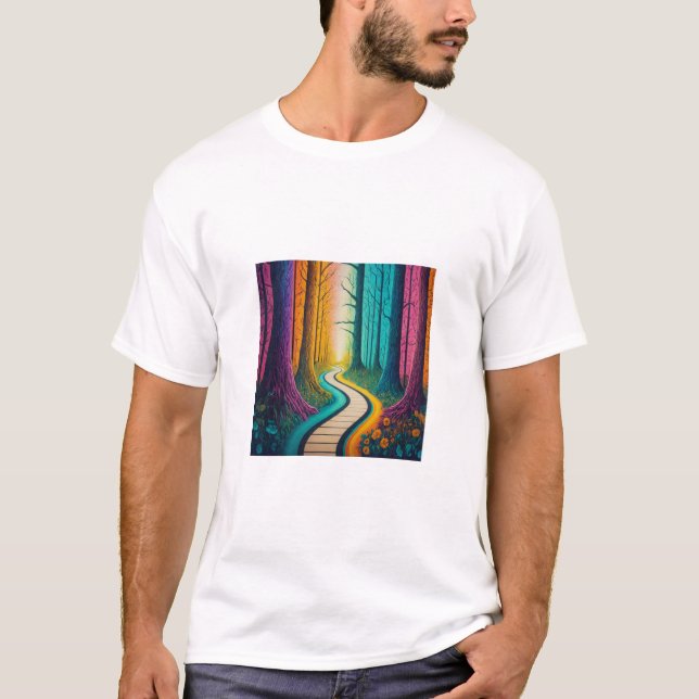 T-shirt L'espoir éclaire le chemin (Devant)