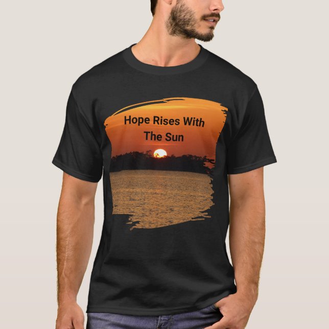 T-shirt L'Espoir Se Lève Avec Le Soleil (Devant)
