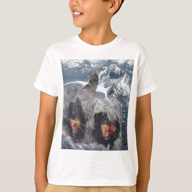 T-shirt L'esprit autochtone en Alaska (Devant)