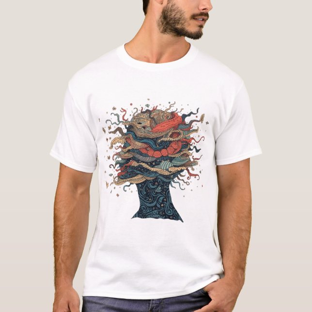 T-shirt L'esprit compte  (Devant)