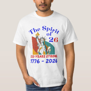 T-SHIRT L'ESPRIT DE 26:250 ANS FORT