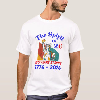 T-SHIRT L'ESPRIT DE 26:250 ANS FORT