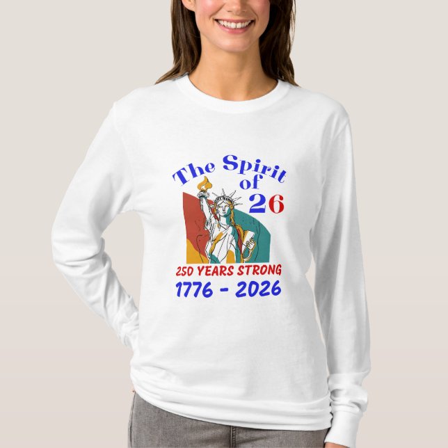 T-SHIRT L'ESPRIT DE 26:250 ANS FORT (Devant)