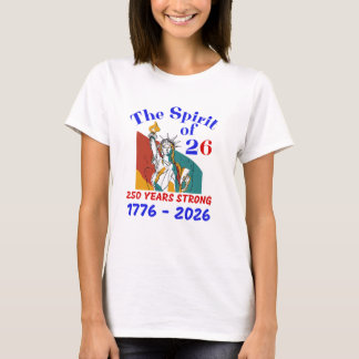 T-SHIRT L'ESPRIT DE 26:250 ANS FORT