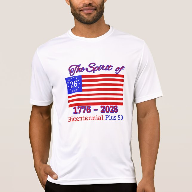 T-SHIRT L'ESPRIT DE 26 : LE BICENTENAIRE PLUS 50 (Devant)