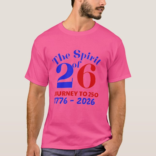 T-SHIRT L'ESPRIT DE 26 : LE VOYAGE À 250 (Devant)