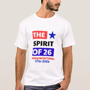 T-SHIRT L'ESPRIT DE 26 : SEMIQUINCENTENNIAL