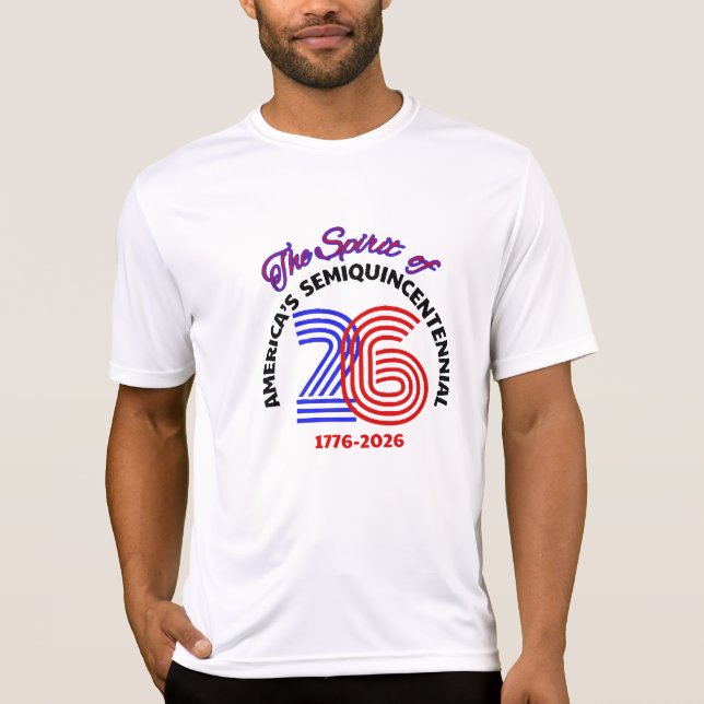 T-SHIRT L'ESPRIT DE 26 : SEMIQUINCENTENNIAL (Devant)