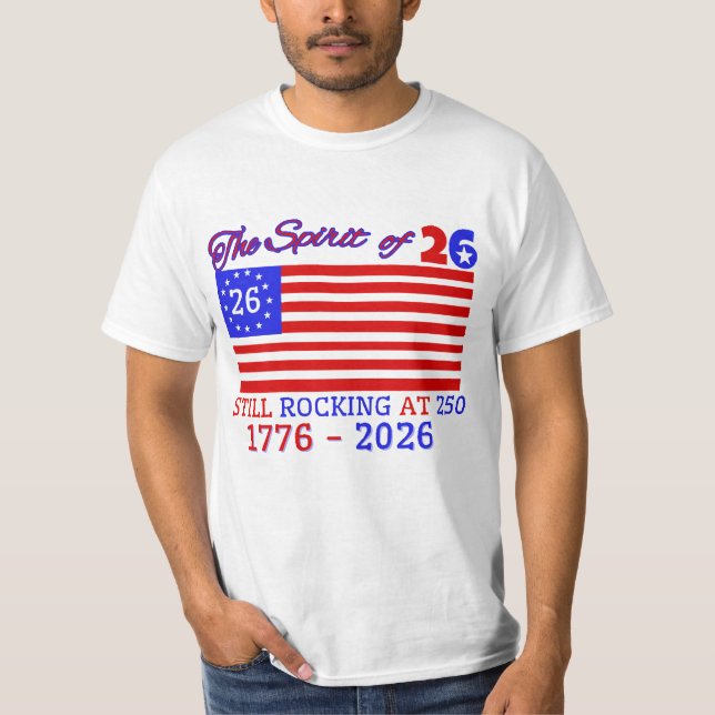 T-SHIRT L'ESPRIT DE 26 : TOUJOURS À 250 (Devant)