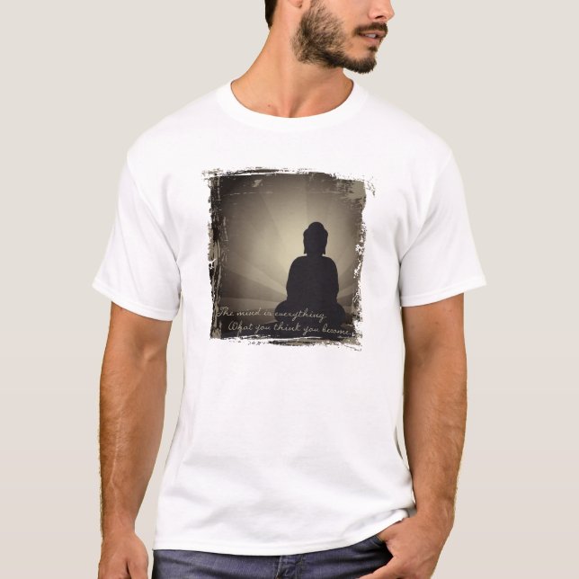T-shirt L'esprit de Bouddha est tout (Devant)