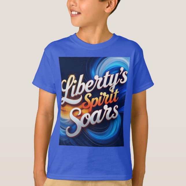 T-shirt L'esprit de Librarty s'envole (Devant)