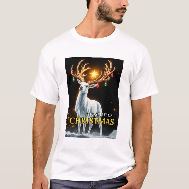 T-SHIRT **L'ESPRIT DE NOËL** (Devant)