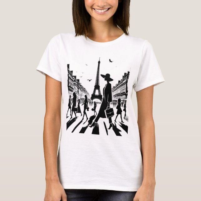 T-shirt L'esprit de style et de liberté (Devant)