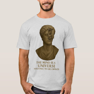 T-shirt L'ESPRIT DÉVOILÉ – Une réflexion de marbre