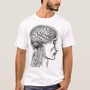 T-shirt L'esprit humain - gravure antique