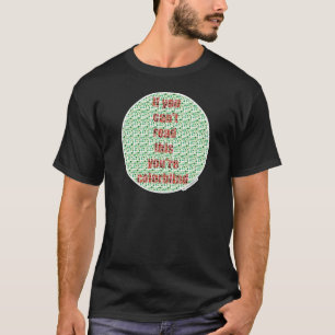 T-shirt L'essai daltonien