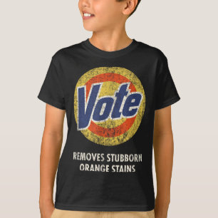 T-shirt Lessive de vote anti-trump drôle vintage An