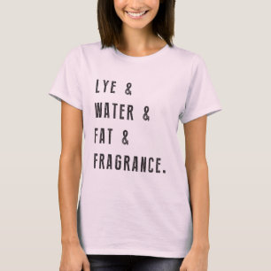 T-shirt Lessive et eau et graisse et parfum