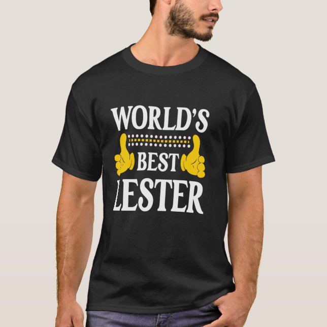T-shirt Lester Nom de famille Famille Nom de famille Meill (Devant)