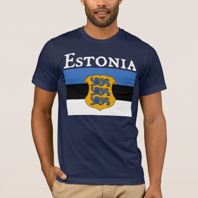 T-shirt L'Estonie (Devant)