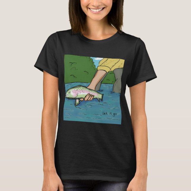 T-shirt Let it go... (Devant)
