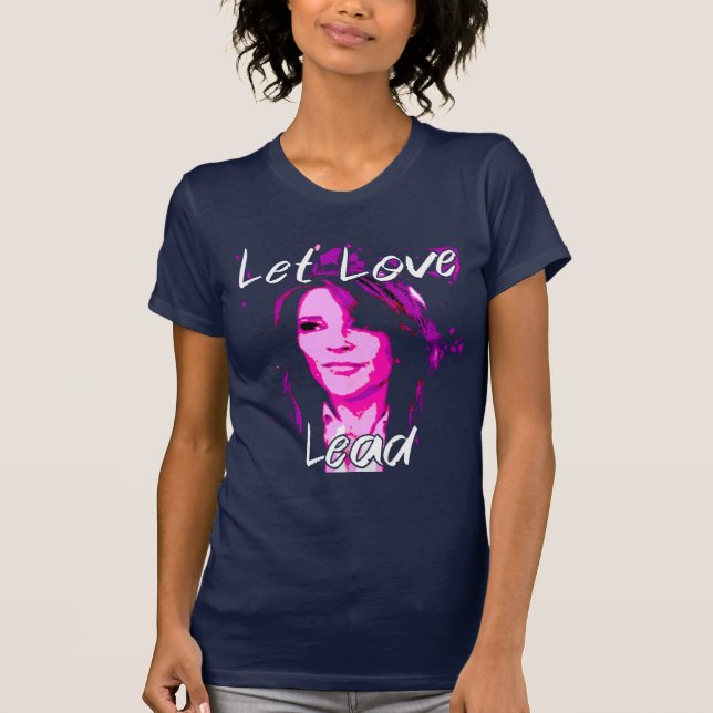 T-shirt Let Love Lead - Marianne Williamson (Devant)