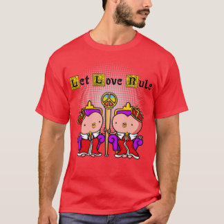 T-shirt Let Love Rule KINGS édition