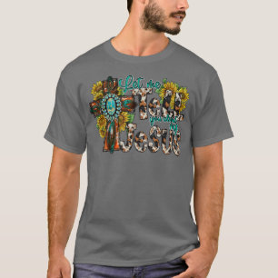 T-shirt Let Me Tell You About My Jesus Leopard Sunflower C