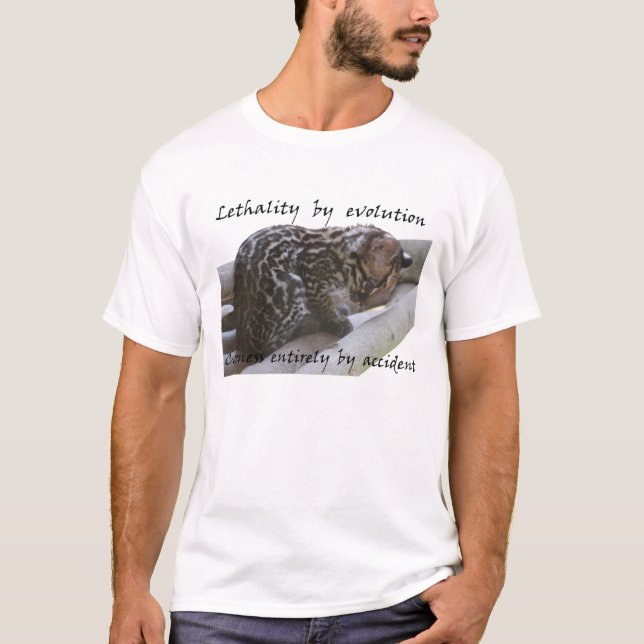T-shirt Létalité évoluée. Gentillesse accidentelle (Devant)