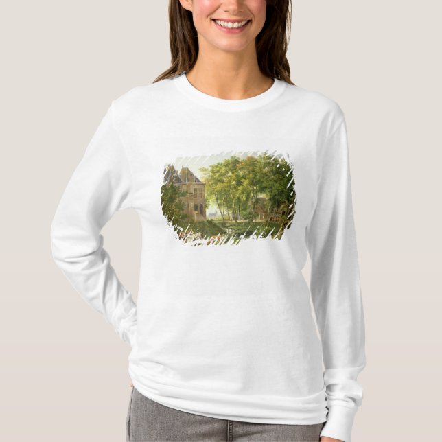 T-shirt L'étang de village (Devant)