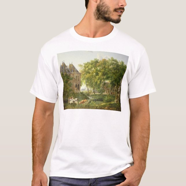 T-shirt L'étang de village (Devant)
