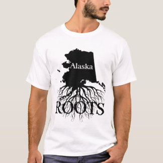 T-shirt L'état de l'Alaska Racines Chemise femme ou homme
