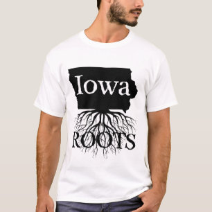T-shirt L'Etat de l'Iowa enracine une chemise femme ou hom