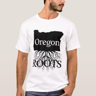 T-shirt L'Etat de l'Oregon Racines Chemise femme ou homme