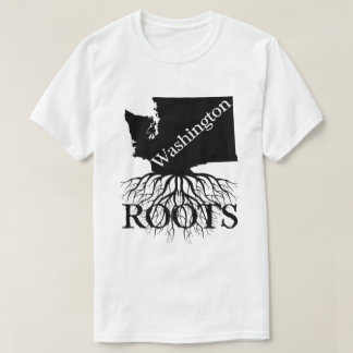 T-shirt L'État de Washington Racines Chemise femme ou homm