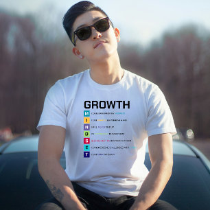 T-shirt L'état d'esprit de croissance
