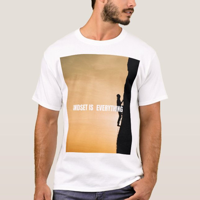 T-shirt L'état d'esprit est tout  (Devant)