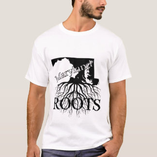 T-shirt L'état du Maryland racine une chemise femme ou hom