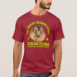 T-shirt L'état fâché de castor