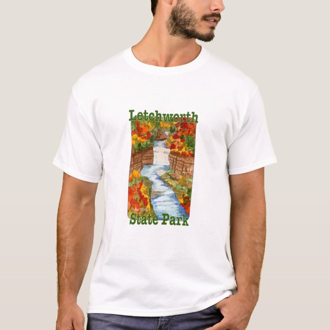 T-shirt Letchworth State Park, New York (Devant)