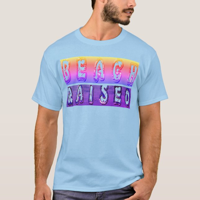 T-shirt L'été de la plage (Devant)