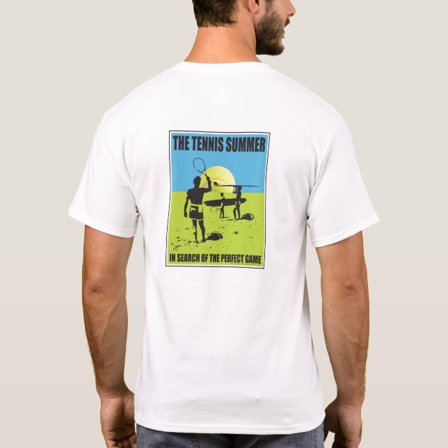 T-shirt L'été du tennis (Dos)