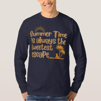 T-shirt L'été est toujours le plus doux évasion
