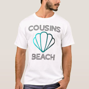T-shirt L'Été Je Suis Devenu Plutôt   Cousins Beach Blue