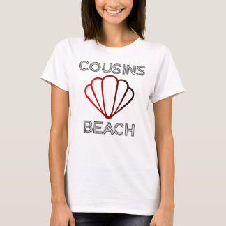 T-shirt L'Été Je Suis Devenu Plutôt | Cousins Beach Red T-