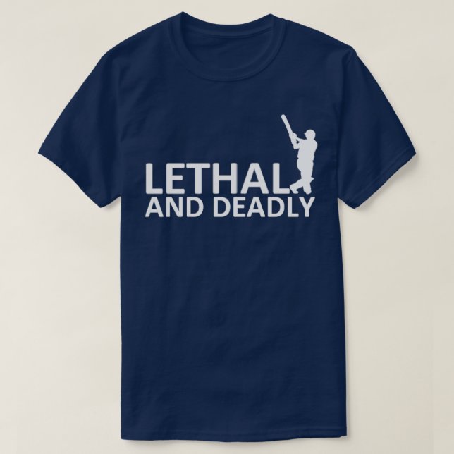 T-shirt Lethat et meurtrier batsman (Design devant)