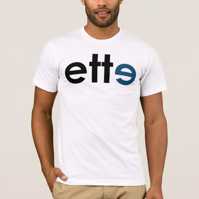 T-shirt Letherette - chemise (lumière) (Devant)