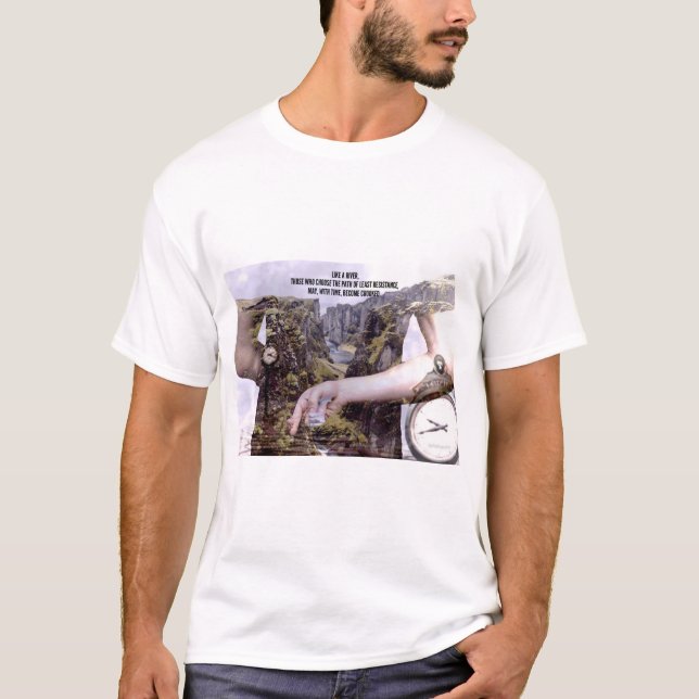 T-shirt L'éthique et le chemin de moindre résistance (Devant)